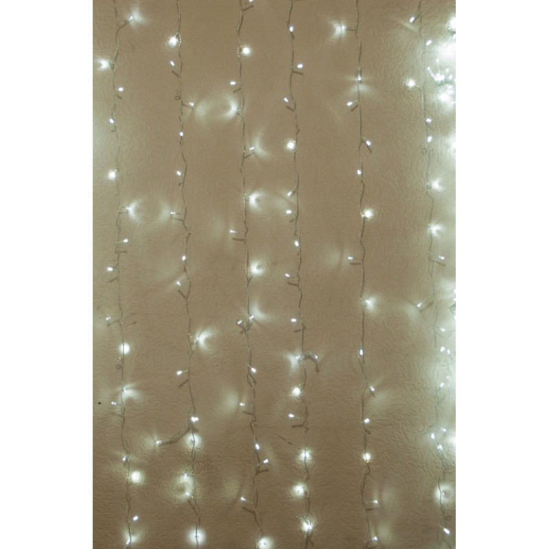 Гирлянда штора внутренняя Занавес, curtain 2,0m х 2,0m, 320 Led, Холодно белая - 189751 Гирлянда штора внутренняя Занавес, curtain 2,0m х 2,0m, 320 Led, Холодно белая - 189751